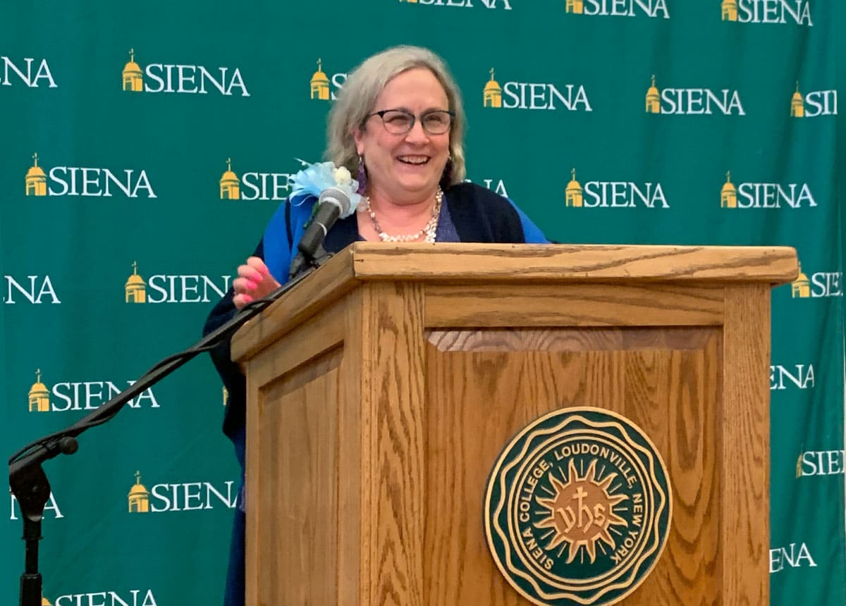 suzanne-Retirement-siena-college Suzanne O'Connor - Retirement from Siena College